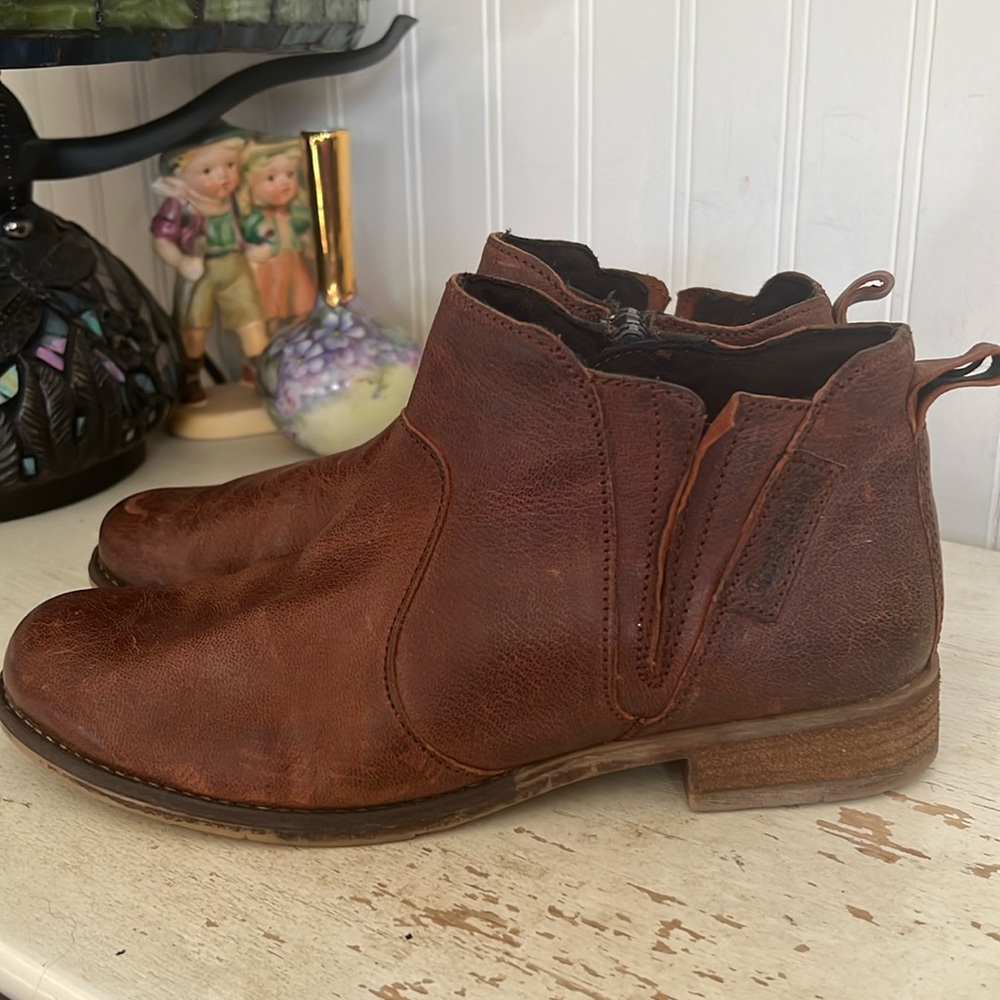Joseph Seibel sienna ankle booties brown leather size 39/8.5